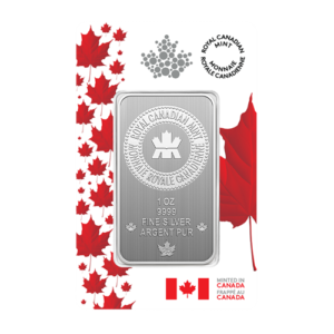 1oz Canadian mint bar