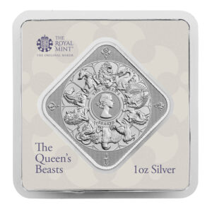 The Queen's Beasts 1oz Silver Bullion Bar
